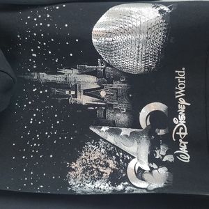 Disney's I Women's Walt Disney's World Hoodie Sz L